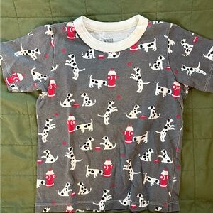 Winter Water Factory Dalmatian Print Kids Shirt